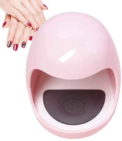 Tanxier Small UV Nail Lamp | Portable Nail Curing UV LED Lamps,Single Finger Nail Polish Lamp, USB Charging UV Light for Gel Polish, Builder Nail Gel