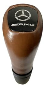 Pomo de palanca de cambios para Mercedes ML W163 (1997-2005) Color: Marrón MMVV
