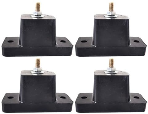 Air Conditioner Vibration Isolator - Air Conditioner Mounting Rubber Pads Bracket - Isolator Feet for Outdoor Ductless Small Split Units AC Bracket, Condensers, Compressors