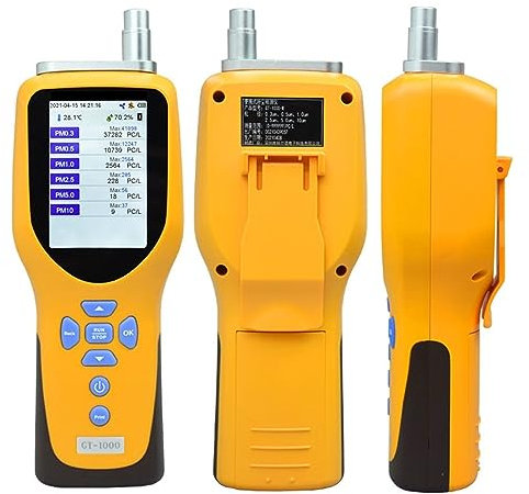 Air Quality Monitor Indoor, Handhold Dust Particle Counter Dust Detector Air Quality Detector Pm2.5 Pm10,for Home Office School