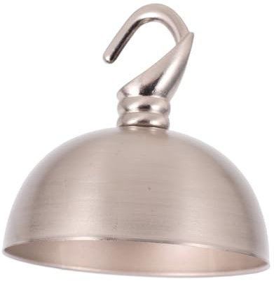 HOMSFOU Chandelier Canopy Cover Dekorativer Baldachin Aus Nickel Mit Aufhängung Einfache Montage Für Pendelleuchten Langlebige Abdeckplatte Für Kreative Lichtgestaltungen