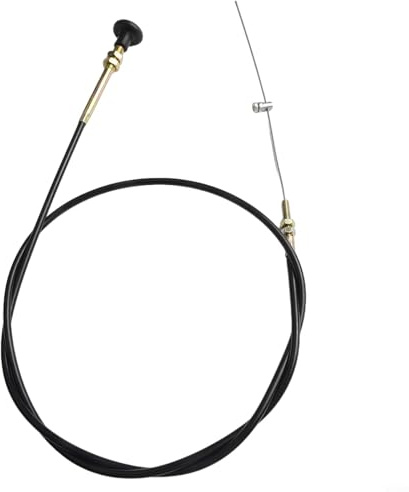 Choke-Kabel für Vergaser, 1 Stück, Push-Pull-Gashebelsteuerung für Motorräder und LKWs (1,5 Meter)