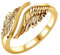 DAYLINLOVE Engelsflügel Ring 925er Sterling Silber Feder Engelsflügel Verstellbarer Offener Daumen Ring Engel Christlicher Religiöser Schmuck Jahrestag Valentinstag Geschenke Damen Mädchen(Gold)
