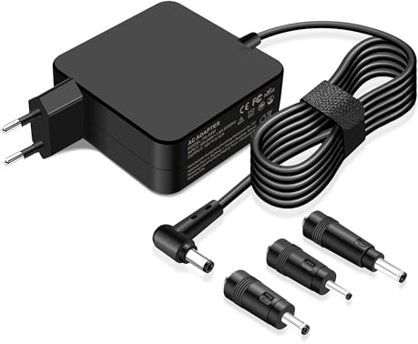 45W 65W Ladekabel Kompatibel mit ASUS Vivobook 14 15 17 S13 S14 S15, Zenbook Flip Chromebook, Eeebook, Transformer, Imaginebook Serie Laptop Ladegerat Mit 3 runden Anschlüssen