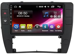 Car Radio para VW Volkswagen Passat B5 2000-2005 9 Pulgadas Android 15 Autoradio con Wireless Carplay Android Auto para, 4 Core 2G+64G