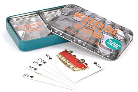 BRISA VW Collection - Volkswagen Spiel-Karten-Set mit T1 Bulli Bus Motiven (Spielkarten/Bunt/52 Karten)