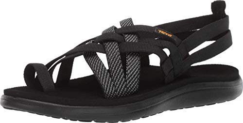 Teva Damen Voya Strappy Womens Sandalen, Schwarz (Hera Black Hbk), 40 EU, 1099271