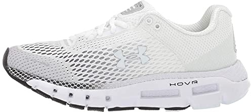 Under Armour Women's HOVR Infinite Running Shoe, White//Black, 5 UK