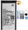 Akku kompatibel mit Samsung A3 2017 A320 EB-BA320ABE mit hoher Kapazität 2350 mAh inklusive Demontage-Set