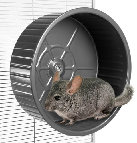 Montana Cages | Artgerechtes Metalllaufrad für Degus und Chinchillas | extra groß mit Ø 38cm