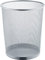 helit H2518500-12 - Papierkorb „the circle network“ 15 Liter, silber aus Mesh-Stahl, 12 Stück