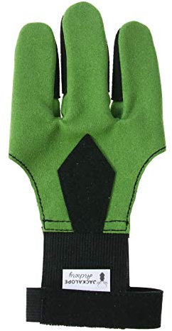 Jackalope Deluxe - Schiesshandschuh | Größe: L | Farbe: Malachite