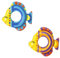 Bestway 36111-3 Ciambella salvagente gonfiabile per bambini Pesci Tropicali