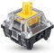 Ranked Gateron ks-15 Optical Key Switches for RGB Mechanical Gaming Keyboards | Plate Mounted (Gateron Optical Yellow, 90 Pcs)