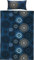 Erwin Müller Bettwäsche Mako-Satin Mandala dunkelblau Größe 40x80 cm / 135x220 cm - feinfädig, temperaturausgleichend, atmungsaktiv, 100% Baumwolle, mit Reißverschluss