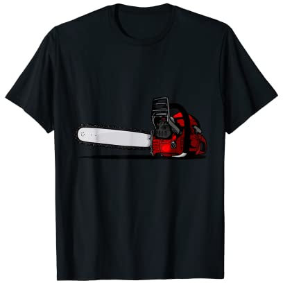Lustige Kettensäge T-Shirt