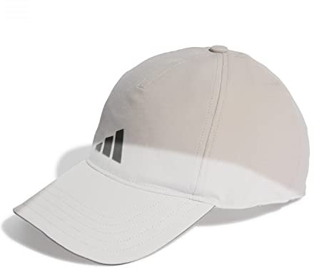 adidas Unisex AEROREADY Training Running Baseball Cap, Wonder Taupe/Black/Black, M