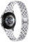 WoPail 20mm Cinturino Donna per Samsung Galaxy Watch 7/FE/6/5 40mm 44mm, Scintillante Diamante Bracciale di Ricambio Acciaio Inossidabile Cinturino per Galaxy Watch 6 Classic - Argento