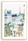 Paris Kunstdruck, Eiffelturm Wandkunst, Frankreich, Pariser Poster, Paris-Dekor, Paris-Geschenk, Reisegeschenk, Reiseposter, Europa, Einweihungsfeier (ungerahmt) (28 x 35 cm)