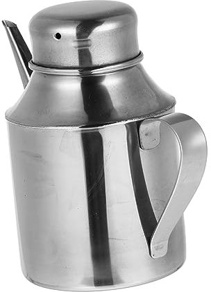 DOITOOL 1 Pc Olla Para Perforar Ojos Contenedores De Acero Inoxidable Dispensador De Aceite De Oliva Aspirador Nasal Para Bebe Tetera De Acero Inoxidable Pote De Neti Pava Bebé Nariz Oído