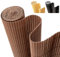 Hengsong Sichtschutzmatte PVC 90x500cm,für Balkon Sichtschutz,Sichtschutz Garten,Sichtschutz Balkon Ohne Bohren,Windschutz Balkon Ohne Bohren,Wind&Wasserdicht,Braun