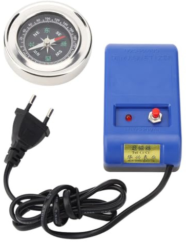 Acouto Elektrisches Entmagnetisierungswerkzeug-Set für die Uhrenreparatur, Entmagnetisierungsgerät, 110 V, 220 V, Unglaubliche Substanzen, die Entmagnetisierungswerkzeuge Sind Ma