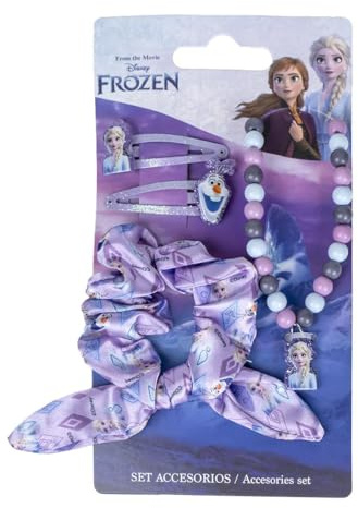 Disney Zubehör-Set Frozen 4-teilig, Mehrfarbig