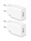 VOLTKARE USB Netzteil 5V 2A Ladegerät USB Netzstecker für Smartphones,E-Reader,Smart Watch,Tablet Kinder,Spielzeug,TV-Boxen,Kopfhörer,Spielkonsole,Ventilator (2er-Pack)