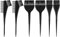 oruola Lot de 6 Pinceau Coloration Cheveux - Kit professionnel d'applicateur de couleur pour salon de coiffure - Pinceaux de teinture pour cheveux - Pour coloration et teinture