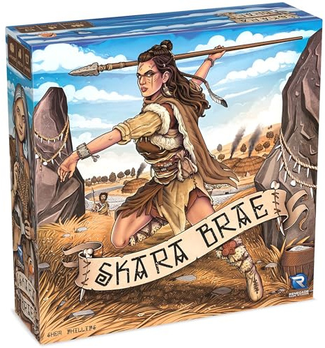 Renegade | Skara Brae | Brettspiel über Ressourcenmanagement, asymmetrische Aktionen und Dorfbau | 1–4 Spieler | 60 Minuten