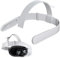 Head Strap for Oculus Quest 2 Headset, Adjustable Replacement Headstrap for Meta Quest 2 Head Strap, White