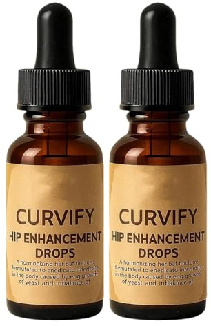 CURVIFY Hip Enhancement Drops, Curvify Booty Drops for Women, Buttocks Firming and Shaping, Deeply Nourish, Firm Skin Massage Oil