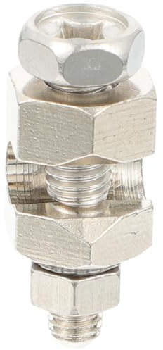 Kisangel Clip de Mise à Terre pour Panneaux Solaires Pince Gestion Câbles Photovoltaïques Fixation Résistante et Légère pour Câbles de Mise Terre Installation Facile pour Systèmes Solaires