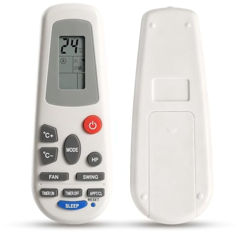 LAIVIYA Mando Universal Aire Acondicionado | Compatible con Hisense RCH-5028NA RCH-2302NA RCH-3218 (No Incluye Pilas AAA)