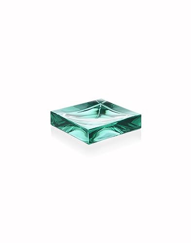 Kartell Boxy Porta Sapone, Verde Acqua Marina, 10.5x10.5x2.5 cm