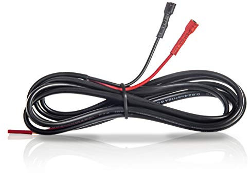 KASSupply 12V Lead Acid Battery Connector Cable, 5 Feet Long, with Red & Black Quick Connect/Disconnect F2 Type Terminals, Lead Acid Battery Connectors