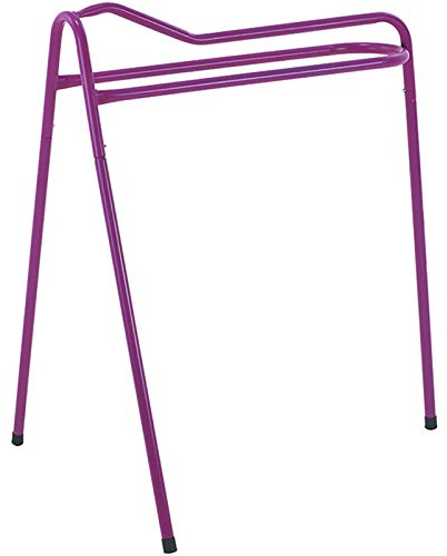 Perry Equestrian Unisex's 539-0000PU No.539 Collapsible/Portable Saddle Stand, Purple, one size