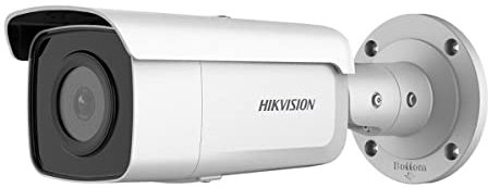 Hikvision DS-2CD2T46G2-4I(4mm)(C) Bullet Überwachungskamera mit 4 Megapixel, bis zu 80m Beleuchtung, professionelle Überwachungskamera, Acusense Kamera mit Fehlalarmfilter