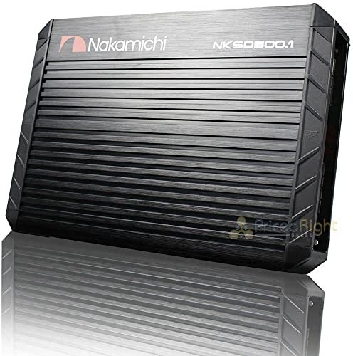 Nakamichi Class D Monoblock Amplifier 3200 Watts Max Power NKS Series NKSD800.1