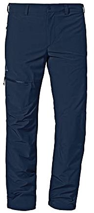 Schöffel Herren Pants Koper1 Warm M, gefütterte Wanderhose mit 4 Wege-Stretch, robuste Thermohose mit vorgeformten Knien, schnelltrocknend und geruchshemmend, navy blazer, 29