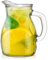 Orion group - Wasserkanne 250 ml - Wasserkaraffe - Glaskaraffe - Glas - Karaffen - Glaskanne mit Griff - Wasserkrug - Wasser krug - Wasserbehälter glas - Water carafe