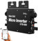 Jadeshay Micro Wechselrichter 800W, PV Mikro-Wechselrichter Balkonkraftwerk IP65 Wasserdicht 22V bis 50V DC-Eingang Solar Wechselrichter Inverter Mit WLAN, Netzeinspeisung Funktion, AC220V