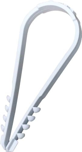 N&L ZACK SITZT! 100x Dübelklemmschelle 8-28mm