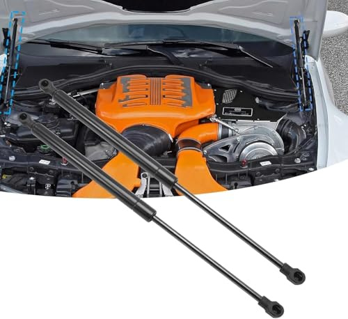 FJCKGF 2 Stück Gasfeder für Seat Leon 5F 5 Door 2013-2020, Gasdruckdämpfer Motorhaube Gasdruckfedern Unterstützung Gasfeder Dämpfer Motorhaube Zubehör