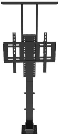 GCYEIDMA Elevador Eléctrico de TV Elevador de gabinete de TV Oculto motorizado, Soporte de TV Ajustable eléctricamente en Altura for instalación de 32-70 Pulgadas con Control Remoto(For 40-70inch)