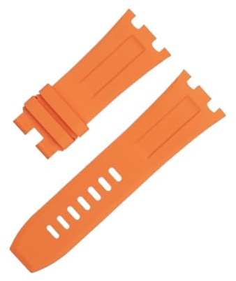 HEPUP Für Audemars und Piguet Gürtel 15710/15703, 28 mm Natur Fluor weiches FKM Gummi Armband Zubehör Uhrenarmband