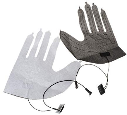 WASTEBIN 1 P USB Elektrische Beheizte Pads Für Fünf Finger Handschuhe Lithium Batterie 3 Geschwindigkeit Thermostat Schalter Heizung Blatt