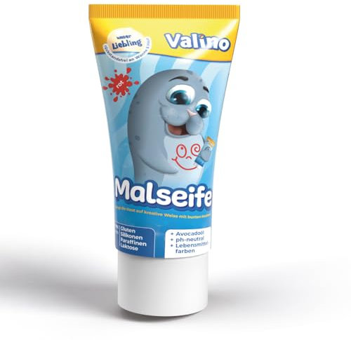 Valino Malfarbe Rot für Kinder und Kleinkinder ph-neutral Lebensmittelfarben