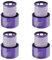 Compatible con Dyson V10. Filtro HEPA, accesorios for aspiradora robot. Filtro lavable, repuestos de limpieza.(4pcs)