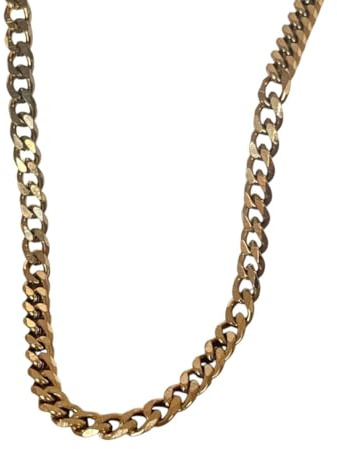 Nytt 2026 unisex 3/5/7 mm rostfritt stål Pumk kubanska kedjor Halsband för män Kvinnor Guld Silver Färg Choker Metallkrage Smycken Fynd Modepresent Trendiga Tillbehör Kreativt